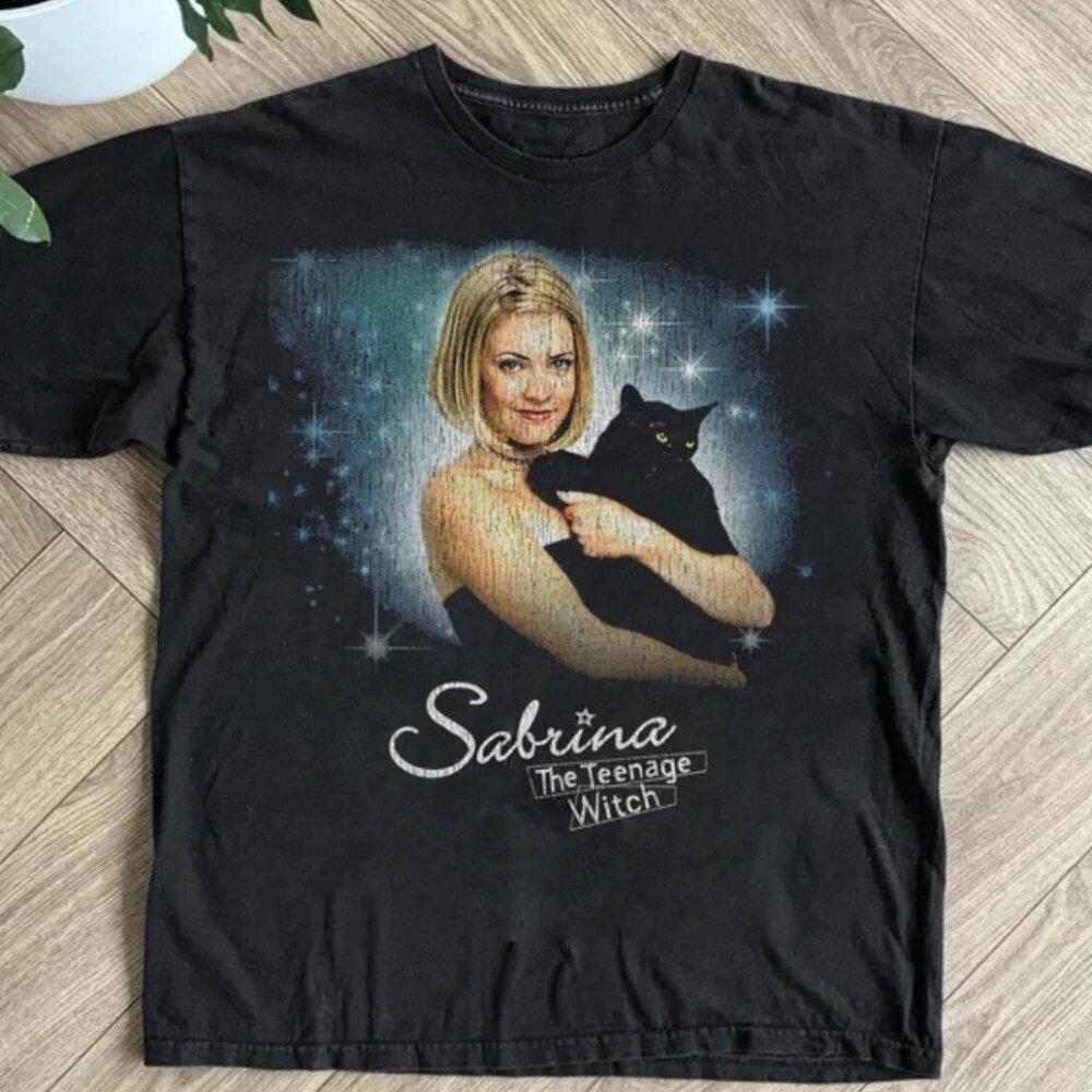 Sabrina The Teenage Witch Movie Retro Graphic Unisex T Shirt 165 - Picture 1 of 4